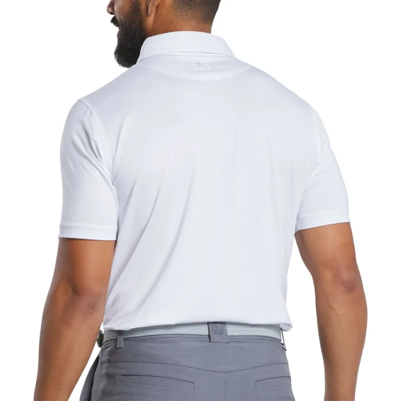 FootJoy® Easy Care Dot Lisle Performance Golf Polo view 2