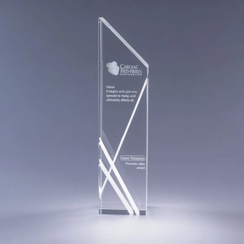 10.5" Perceptions Crystal Award