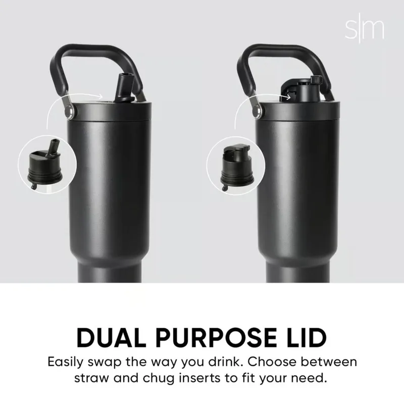 40 oz Simple Modern® Stainless Steel Double-Walled Insulated Trek Pivot Tumbler view 4
