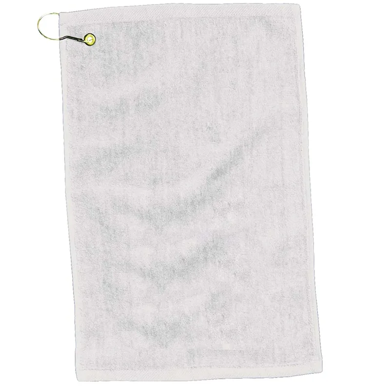 Turkish Hemmed Golf Towel (12"x17") view 2