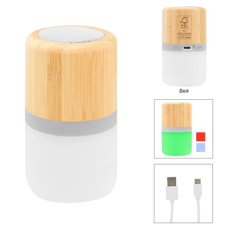 Bamboo Wireless Light Up Speaker 2.0 view 3