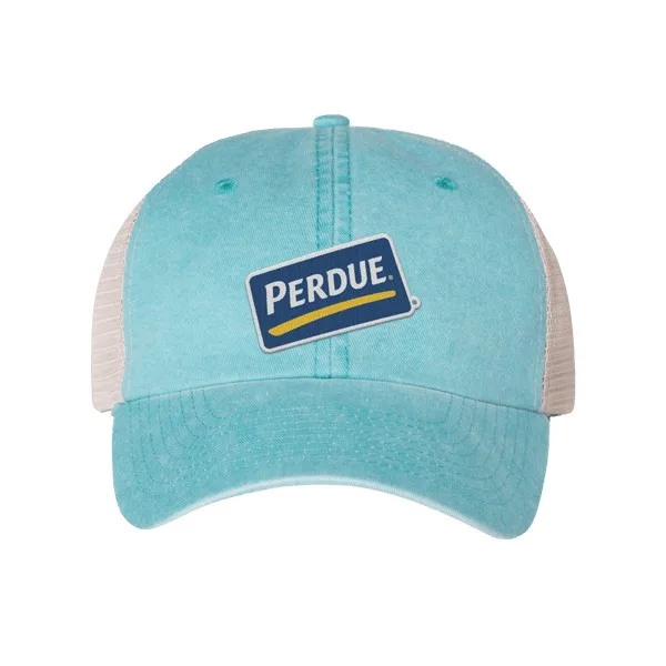 Aqua/stone Embroidery