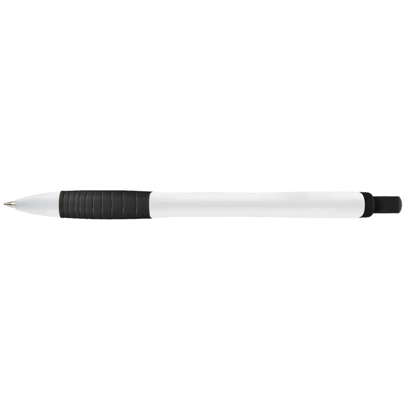 White/Black Blank Back View