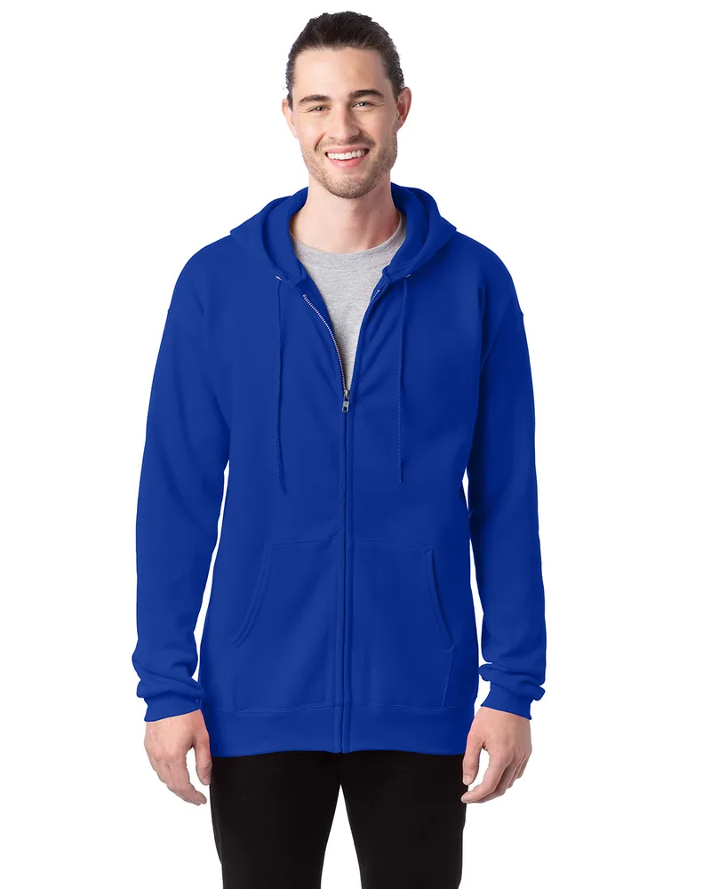 Hanes Printables Adult Ultimate Cotton® Full-Zip Hooded Sweatshirt view 7
