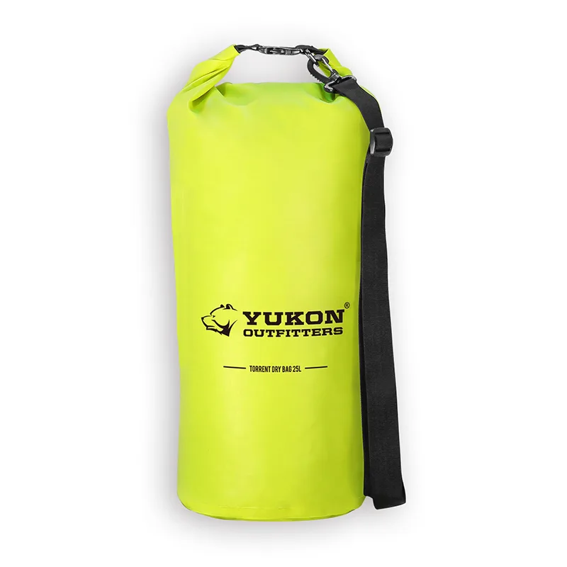Yukon Outfitters Torrent 25L Dry Bag Hyper Green