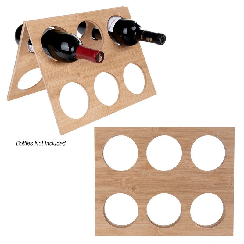Bamboo Wine Rack view 3
