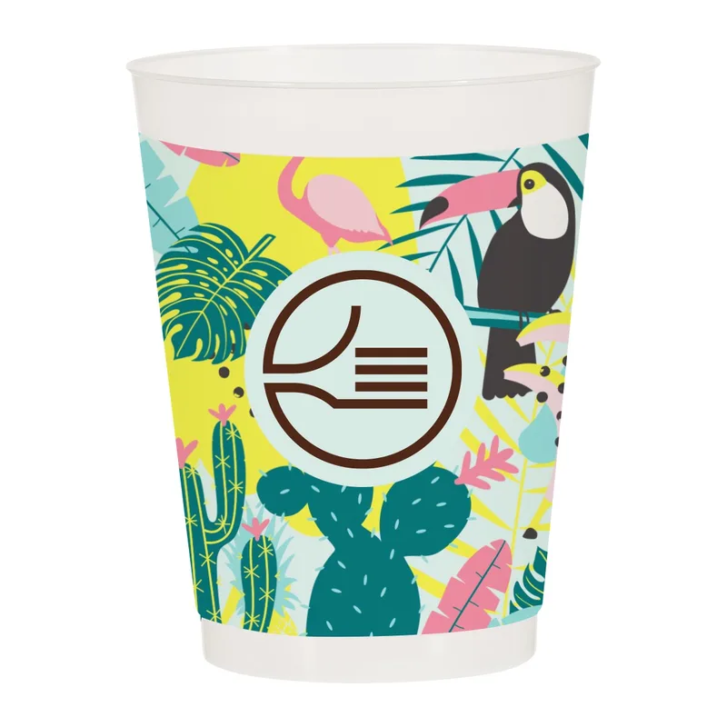 16 Oz. Full Color Frost Flex Stadium Cup view 2