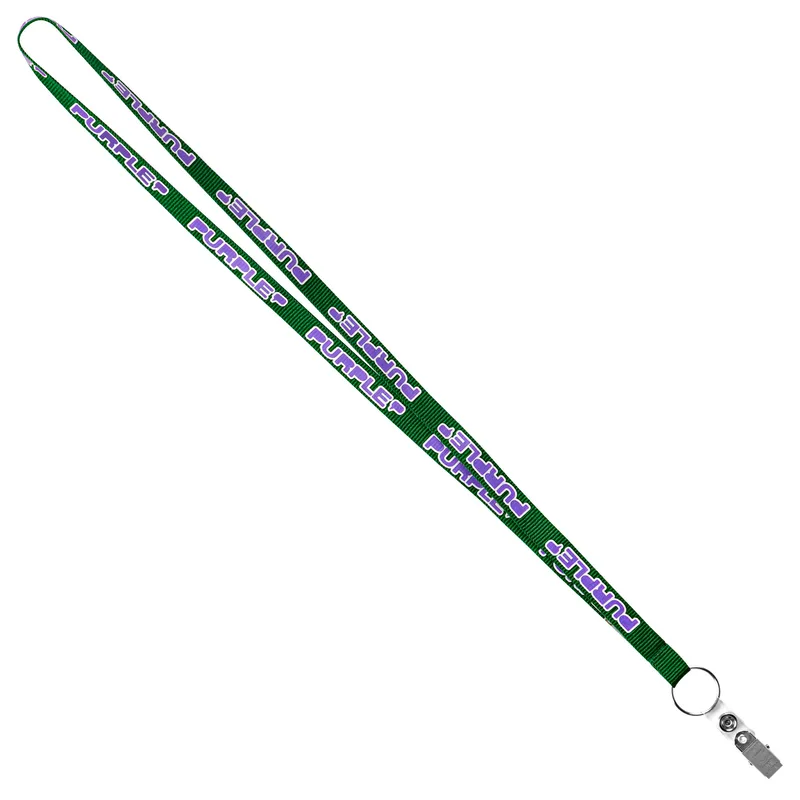 1/2" Recycled Econo Lanyard (QuickShip) 18-24 Days view 3