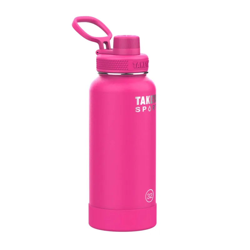 32 oz Takeya® Stainless Steel Insulated Sport Water Bottle w/ Spout Lid view 5