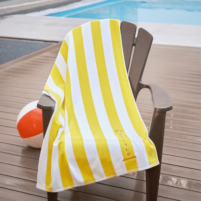 Promo Terry Cabana Towel (Laser Patch) view 6