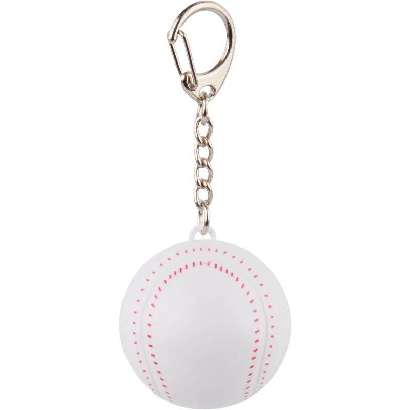 Recycled Baseball SPF15 Lip Balm Keychain view 2