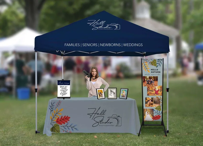 10' Omni Tent Kit (Full-Color Imprint, 2 Locations) view 7