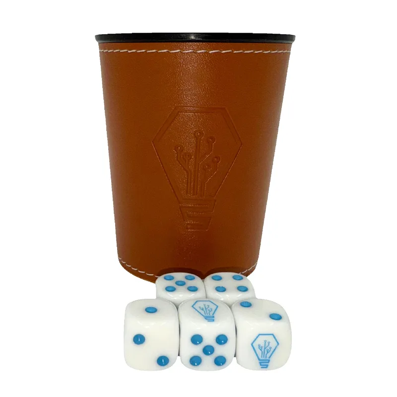 Dice Cup Set with Custom Box view 2