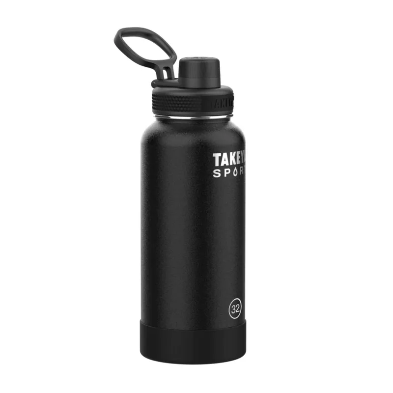 32 oz Takeya® Stainless Steel Insulated Sport Water Bottle w/ Spout Lid view 2