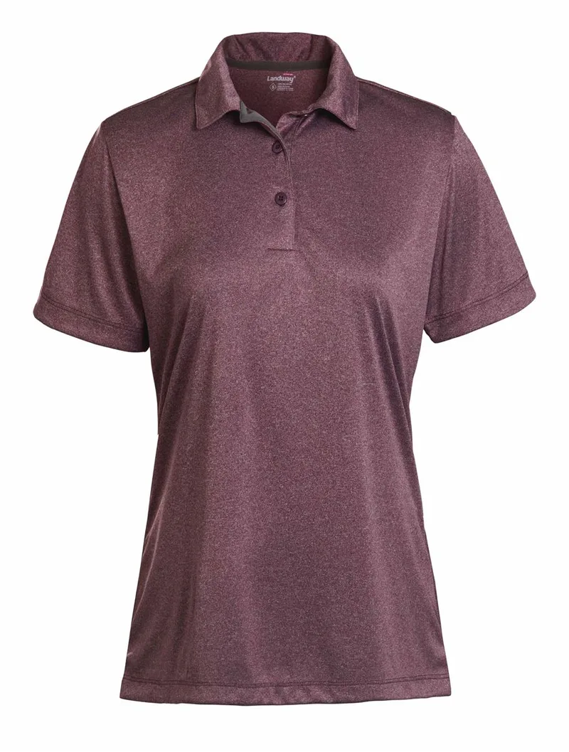 Ladies' Vertex Heathered Knit Shirt view 5