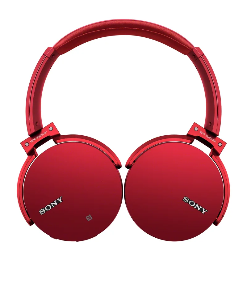 Sony® Wireless Bluetooth® EXTRA BASS™ Headphones (Red)