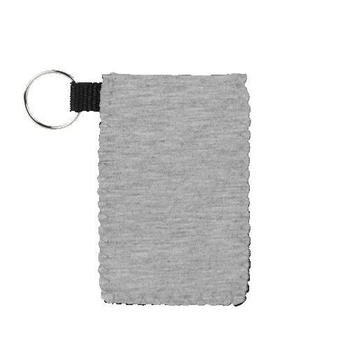 Heathered Jersey Knit Neoprene Card Guardian view 3