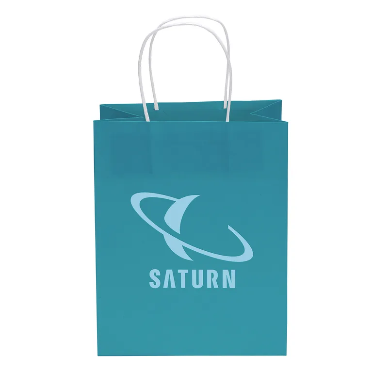 Brite Mini Shopper - Foil Print (7 3/4" x 4 3/4" x 9 3/4")