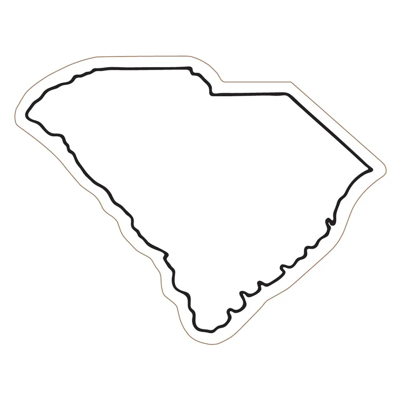 South Carolina State Magnet view 2