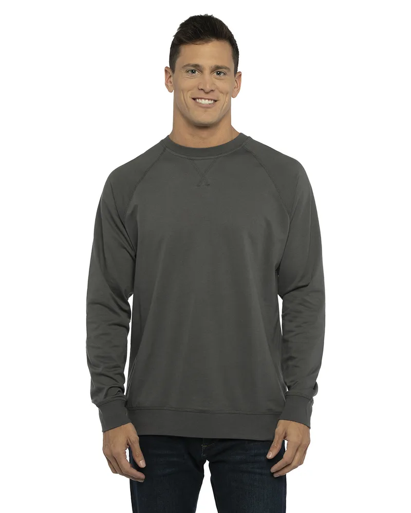 NEXT LEVEL APPAREL Unisex Laguna French Terry Raglan Sweatshirt view 6