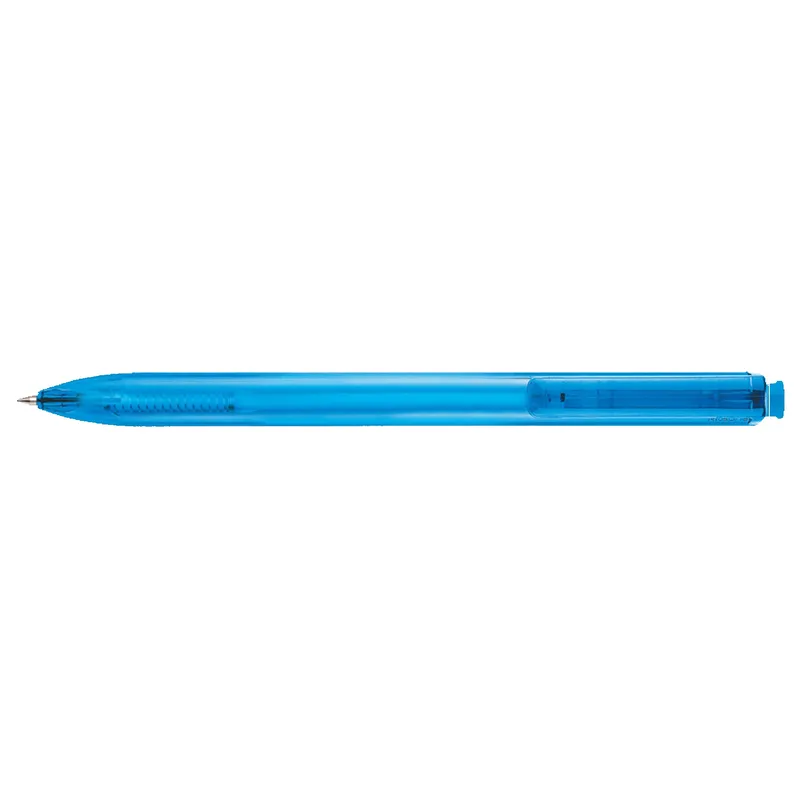 Translucent Blue Blank Front View