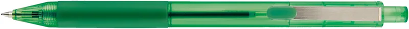 Translucent Green/Silver Blank Clip View