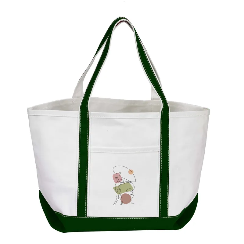 Open Canvas Boat Bag view 7