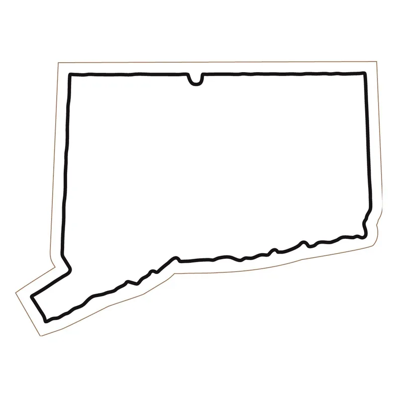 Connecticut State Magnet view 2