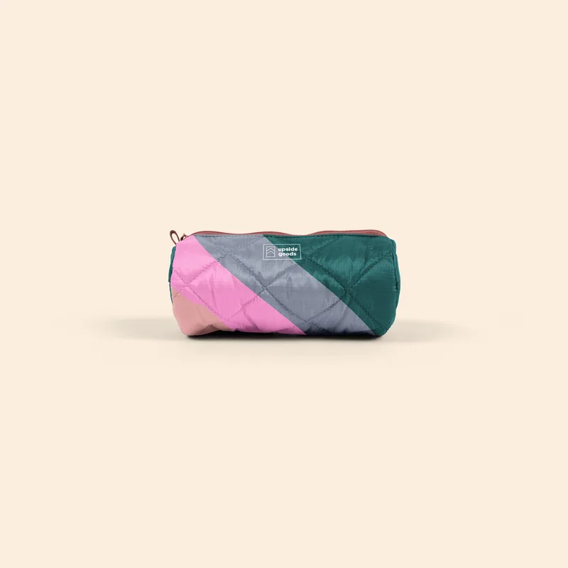 Pink/Gray/Teal Green