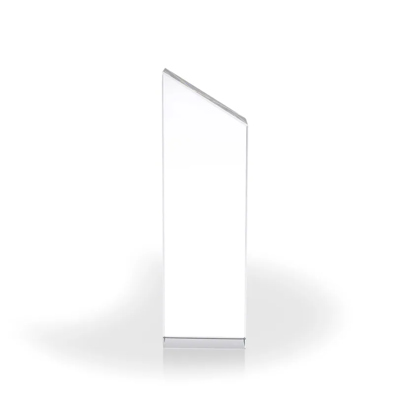 Winslow Clear Slant Column, UV Printed view 2