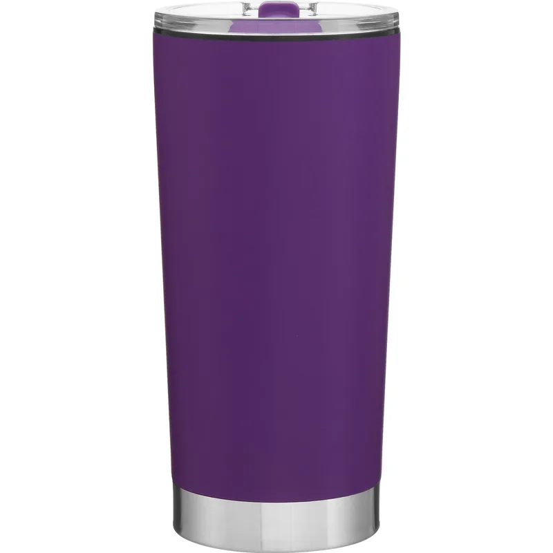 20 oz h2go Fargo Travel Tumbler (Matte Purple) view 2