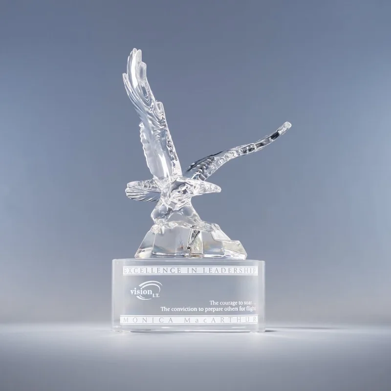 Soaring Eagle Crystal Award