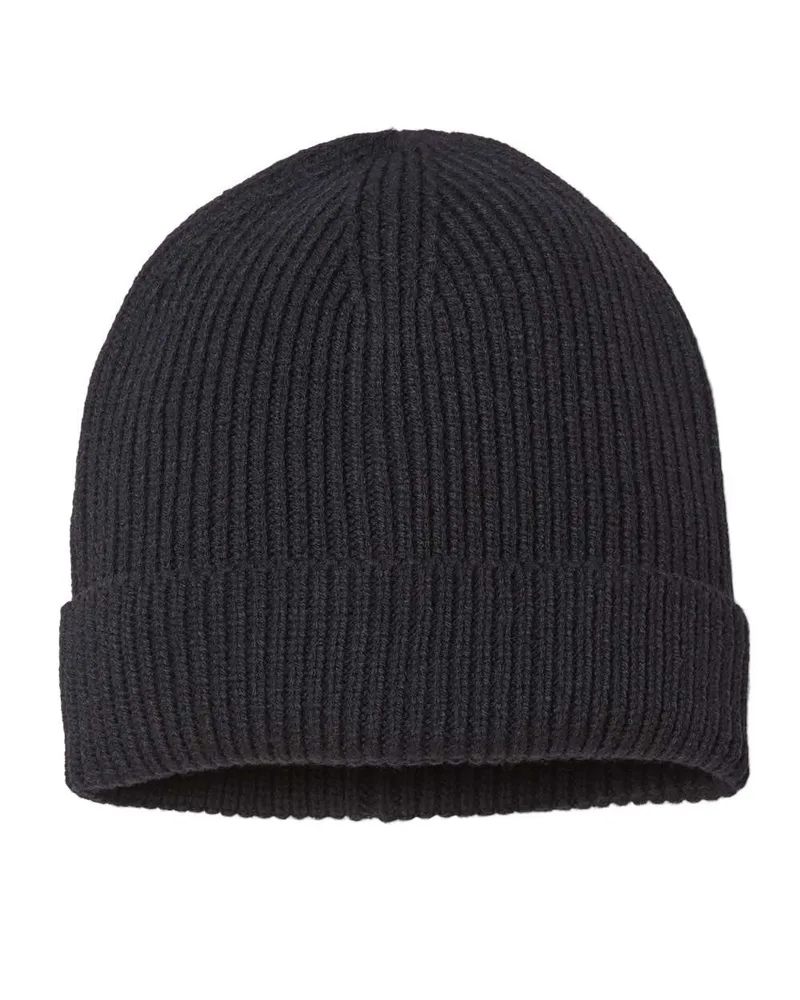 Atlantis Headwear® Sustainable Fine Rib Cuffed Beanie view 2