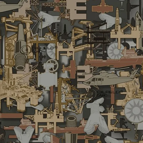 Camouflage Oilfield Black