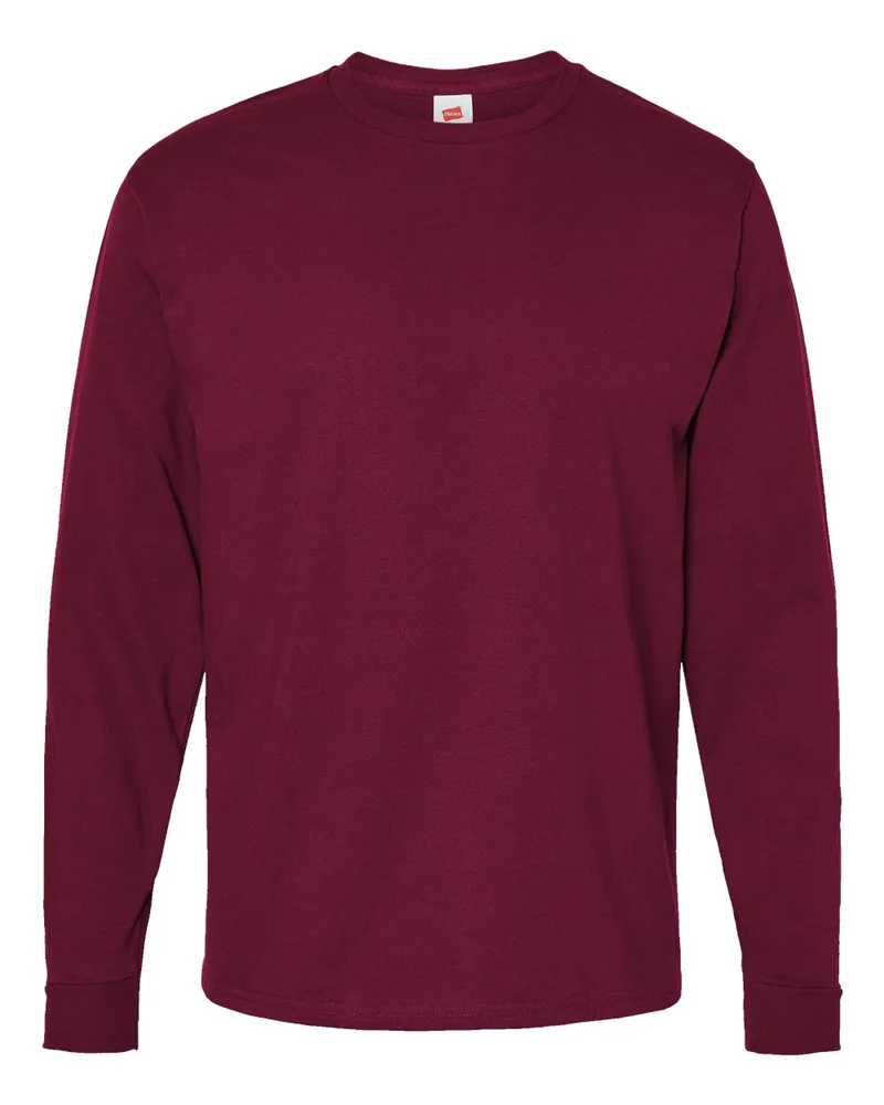 Hanes® Essential-T Long Sleeve T-Shirt view 4