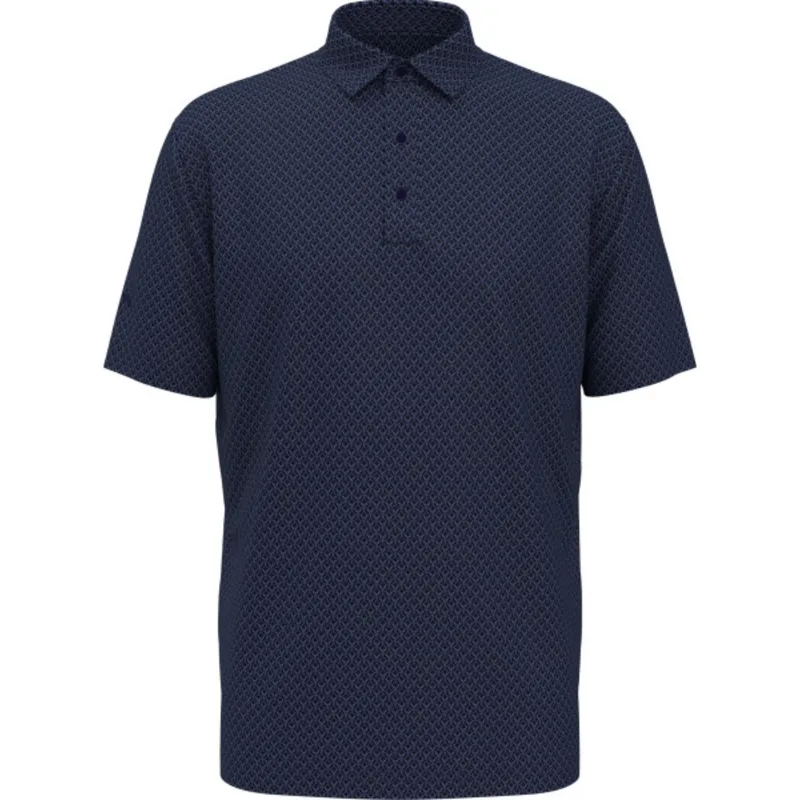 Callaway® All Over Stitched Moisture Wicking Men's Chev Polo Shirt with Custom Logo view 2