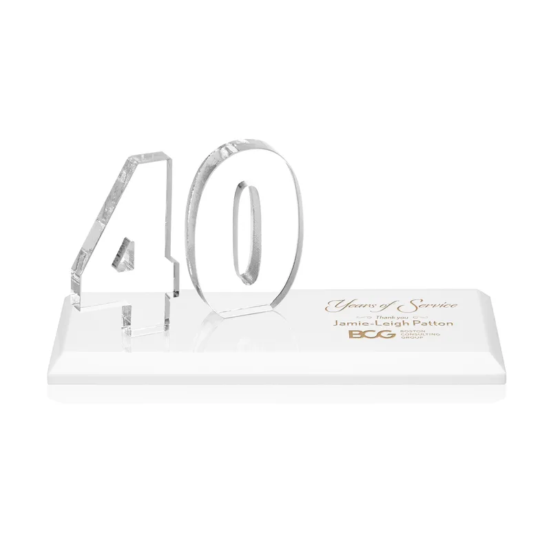 Deep Etch, White, 40 Years