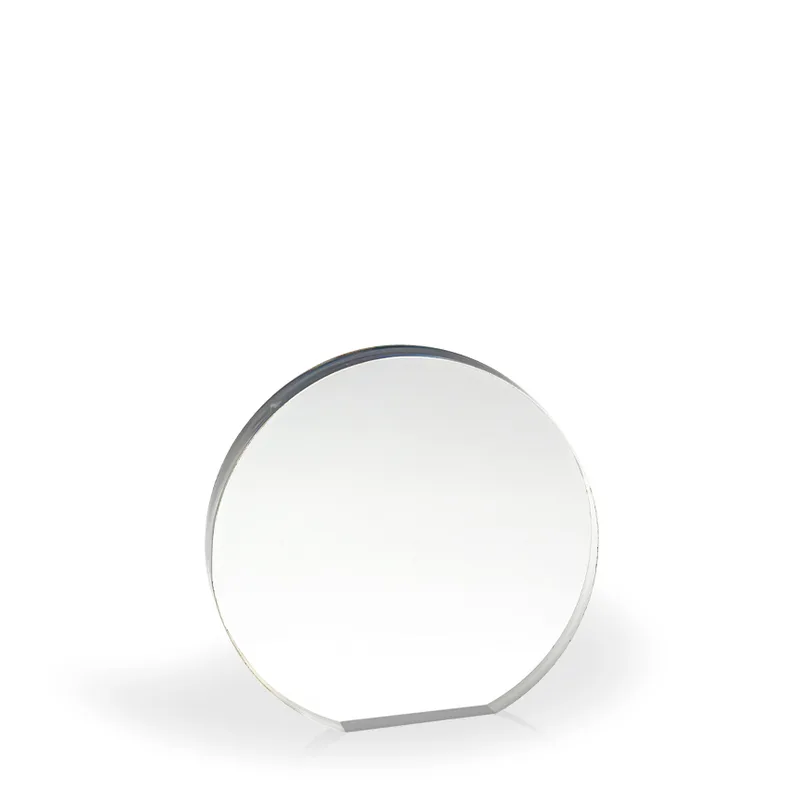 Annulet Acrylic Paperweight Award - UV Printed view 2