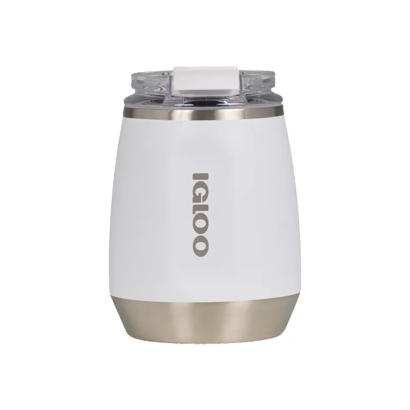 10 Oz. Igloo® Flip n' Sip Stainless Steel Wine Tumbler view 3