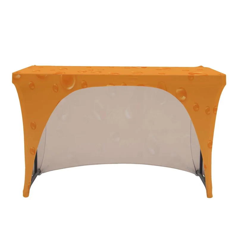 4' UltraFit Curve Table Throw (Full-Color Full-Bleed) view 4