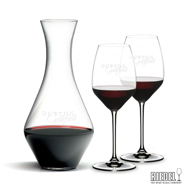 Decanter & 2 Wine