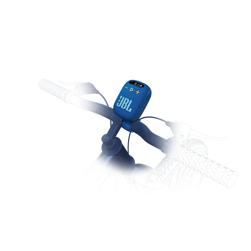 JBL Wind3 Portable Bluetooth Speaker For Cycles Blue