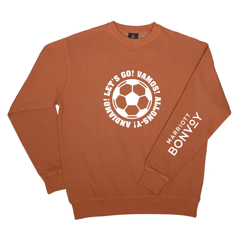 Soccer - ACE Vintage Wash Crew Fleece view 6