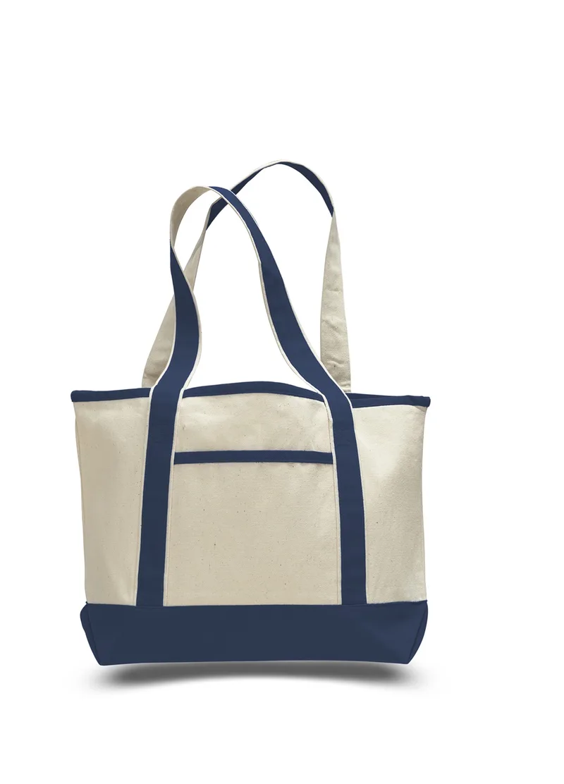 Natural Beige/Navy Blue