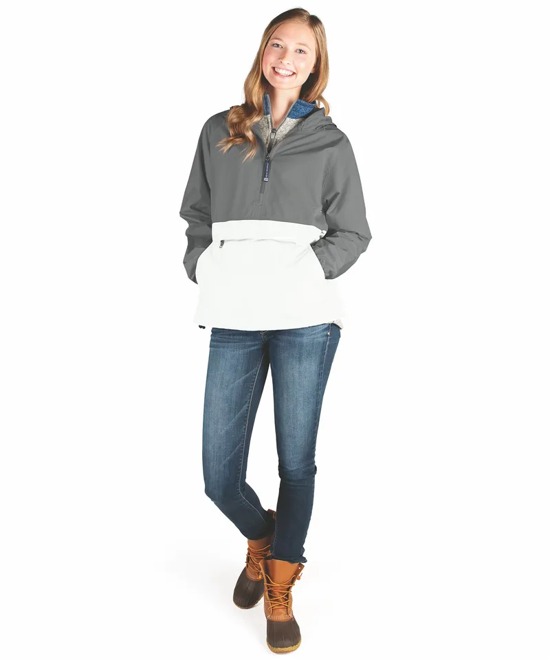 Gray/White Blank Front