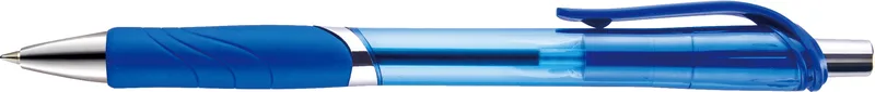 Translucent Blue/Silver Blank Side View