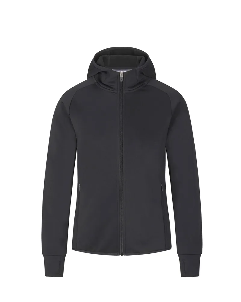 Ladies' Hooded Flash Performance Knit Jacket view 2