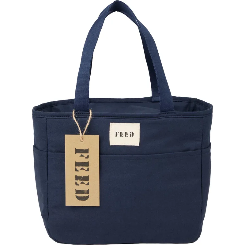 FEED Organic Cotton 9 Can Lunch Cooler view 2
