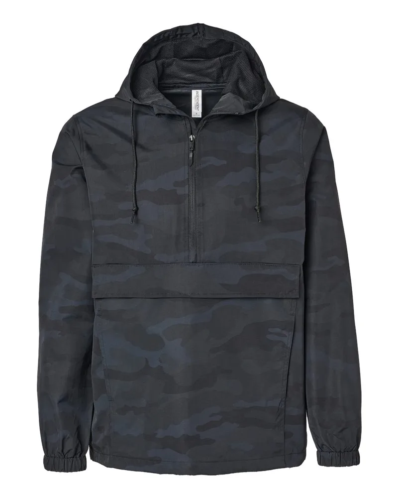 Independent Trading Co.® Men's Nylon Anorak Jacket view 3