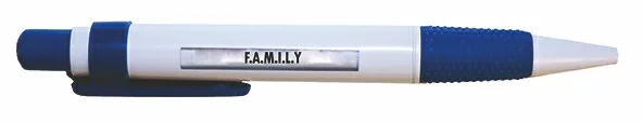 Click Message Pen - White/Colored Accent (Priority)